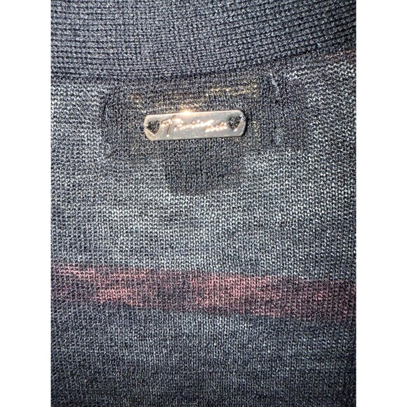 Thalia Sodi Women's Lurex Duster Cardigan Black Size X-Large Lightweight Open - Picture 5 of 6